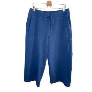 Lululemon scuba midrise wide leg pant size 14 blue W5FM0S